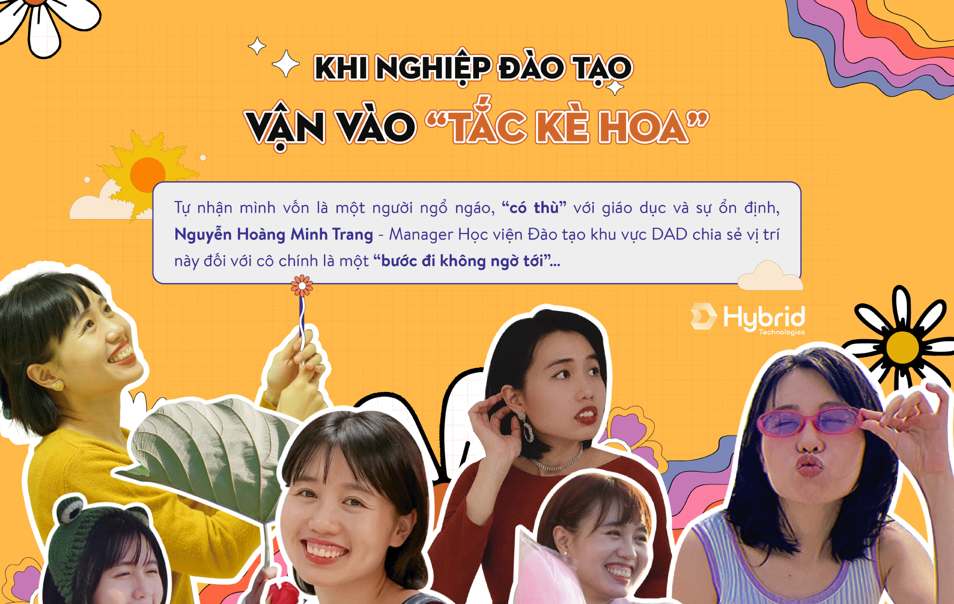 NGUYỄN HOÀNG MINH TRANG - KHI NGHIỆP ĐÀO TẠO VẬN VÀO 