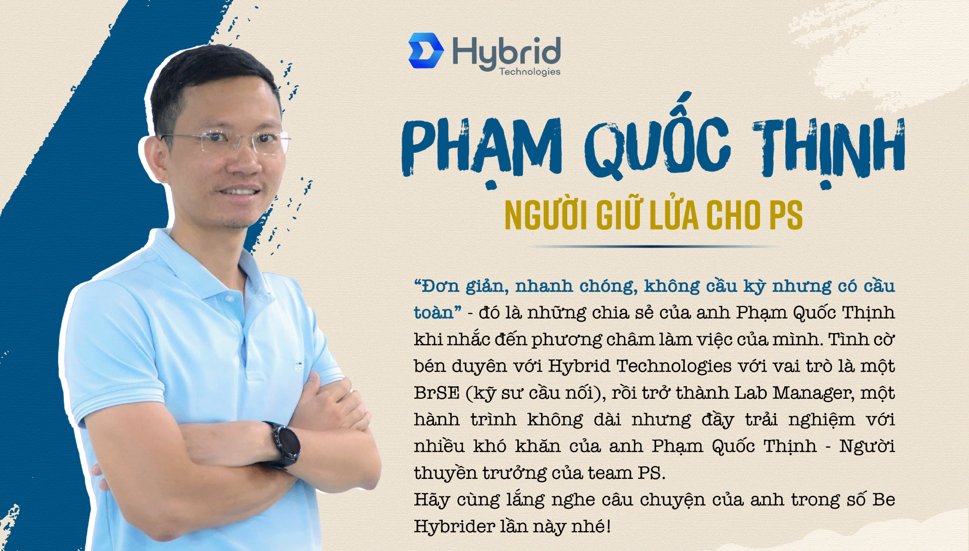 PHẠM QUỐC THỊNH – NGƯỜI GIỮ LỬA CHO PS