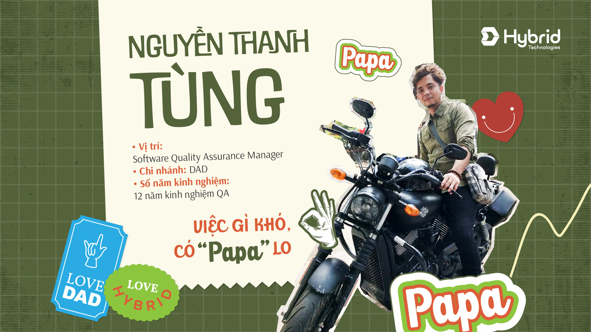 NGUYỄN THANH TÙNG - VIỆC GÌ KHÓ, CÓ “PAPA” LO