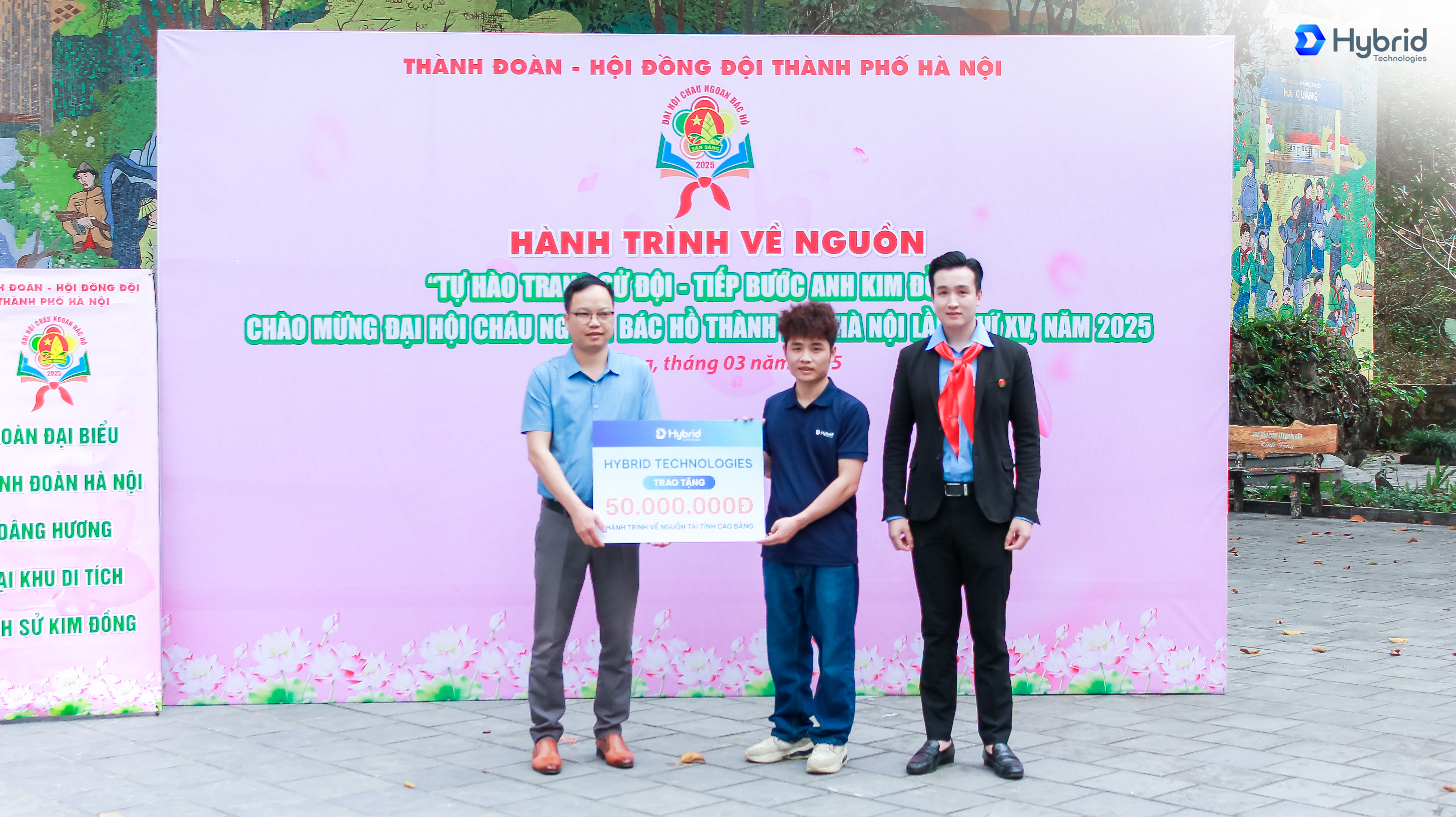 HYBRID TECHNOLOGIES TRAO TẶNG 50 TRIỆU CHO TRƯỜNG HỌC, HỌC SINH NGHÈO TẠI CAO BẰNG