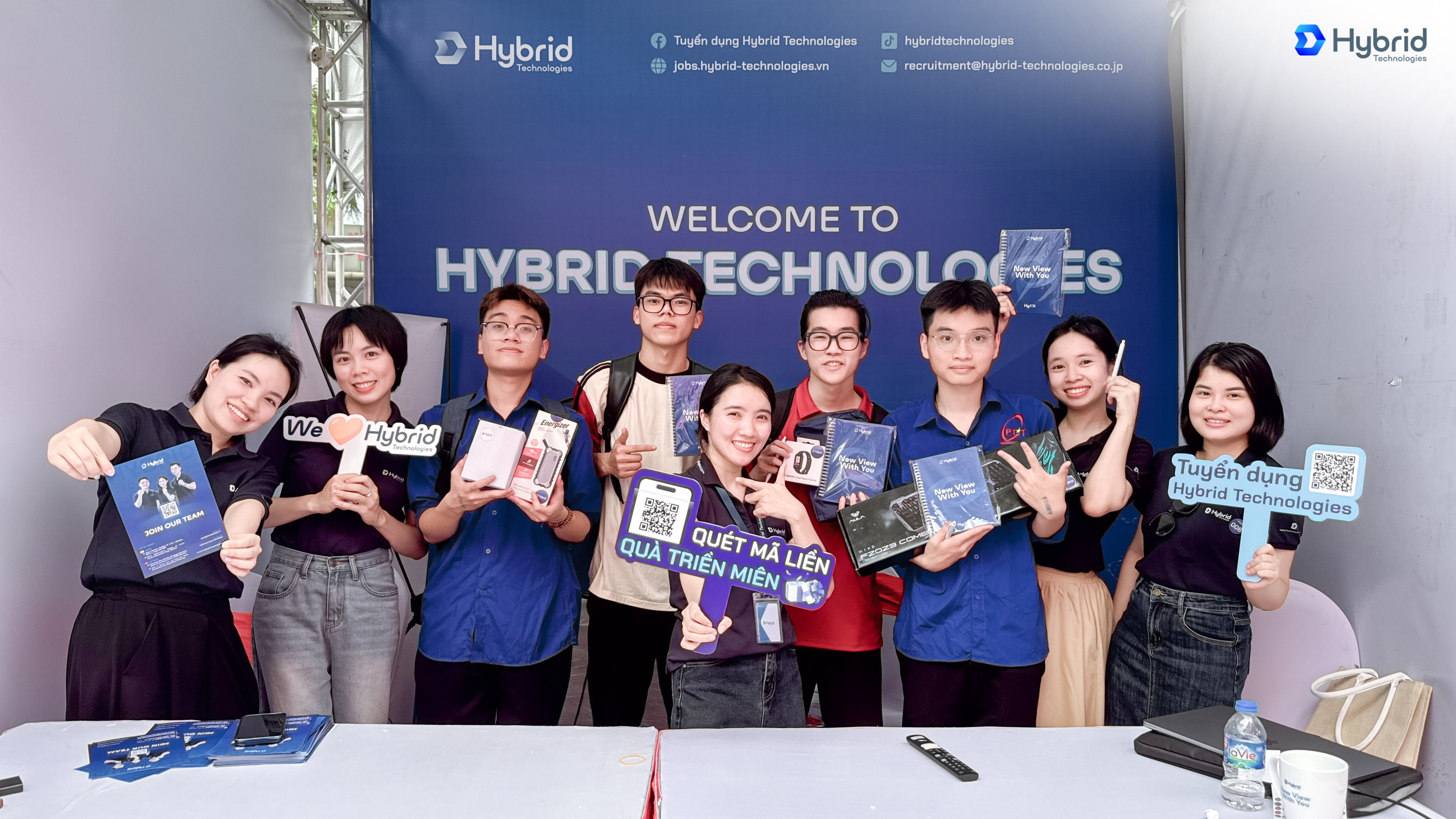 HYBRID TECHNOLOGIES ĐỒNG HÀNH CÙNG NGÀY HỘI VIỆC LÀM PTIT JOB FAIR 2025