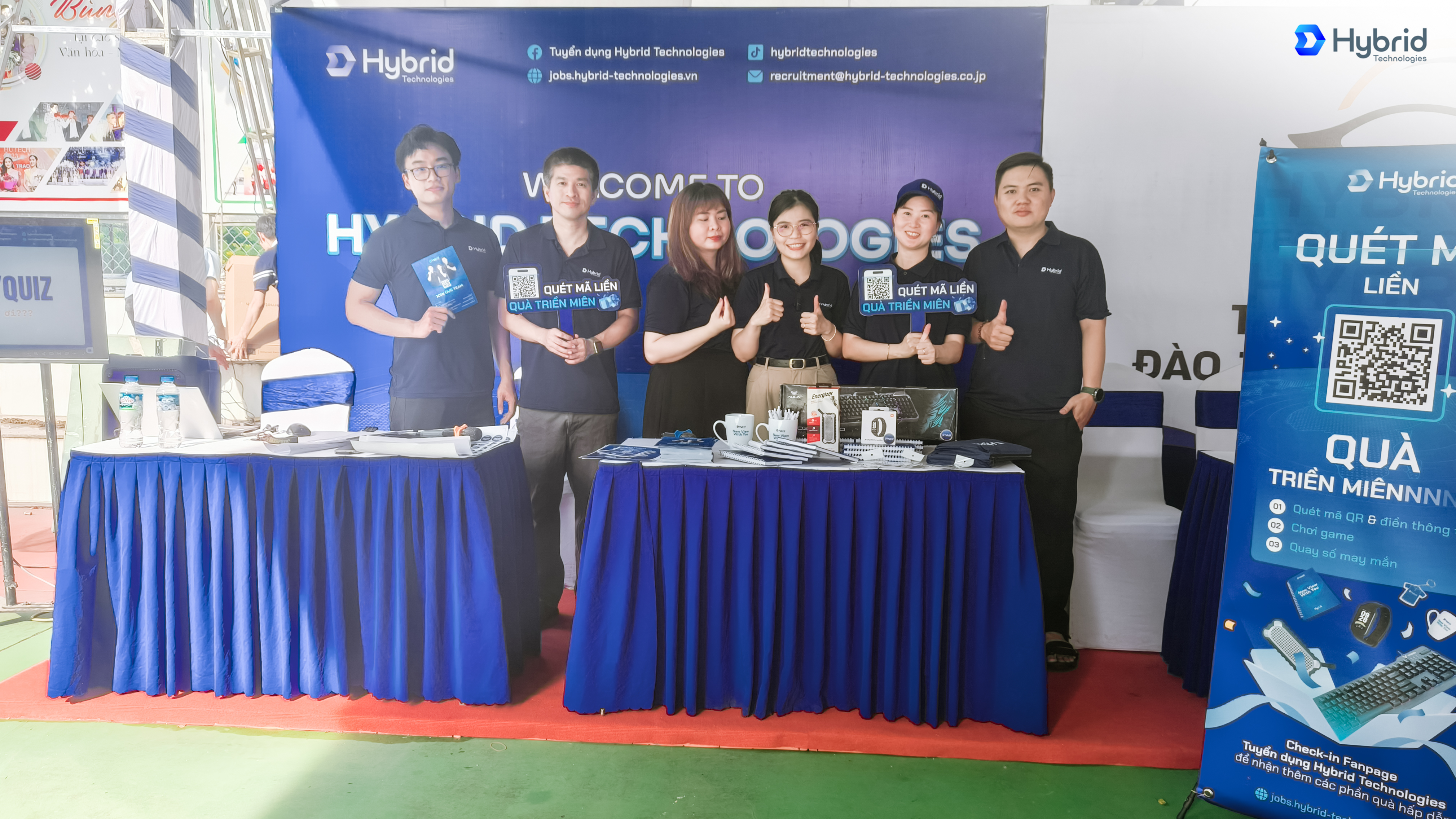 HYBRID TECHNOLOGIES THAM GIA HUTECH TECHSHOW 2025 - KẾT NỐI TRI THỨC, KIẾN TẠO TƯƠNG LAI